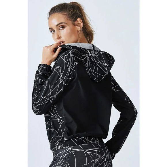 Fabletics Jiae Abstract Geometric Print Jacket - Picture 2 of 9